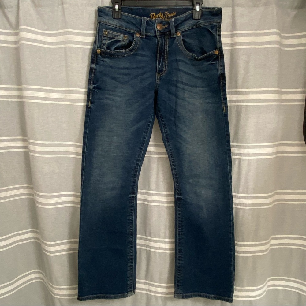 ROCK 47 by WRANGLER / Denim Slim Boot Cut Jeans Size 30x32